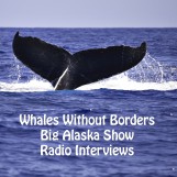Listen to my recent Whales Without Borders radio interview on The Big Alaska Show.